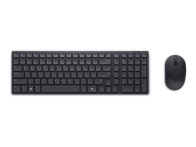 Dell Pro Compact Silent Keyboard and Mouse - KM555 - UK (QWERTY)