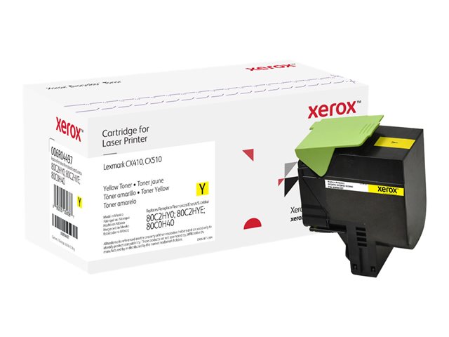 Everyday - Yellow - compatible - toner cartridge (alternative for: Lexmark 80C2HY0, Lexmark 80C2HYE) - for Lexmark CX410de, CX410dte, CX410e, CX510de, CX510dhe, CX510dthe