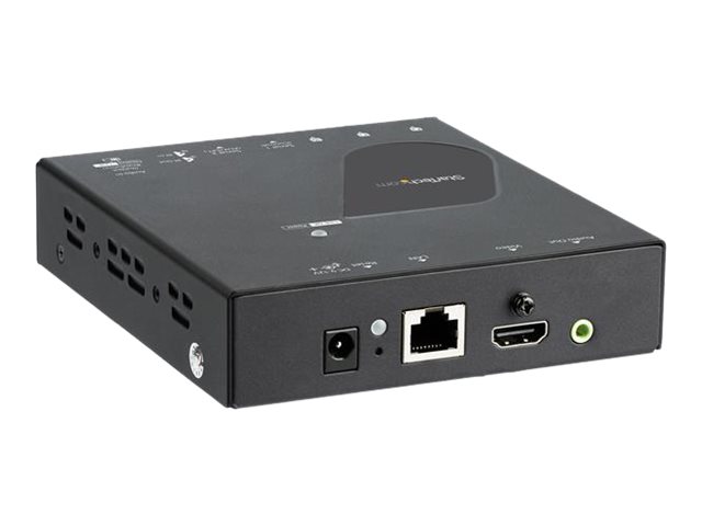 StarTech.com HDMI over Ethernet Receiver for ST12MHDLAN2K with Video Wall Support - 1080p - HDMI over CAT5e or CAT6 Network Receiver (ST12MHDLAN2R) - Video/audio extender - receiver - HDMI - up to 100 m - TAA Compliant - for P/N: ST12MHDLAN2K
