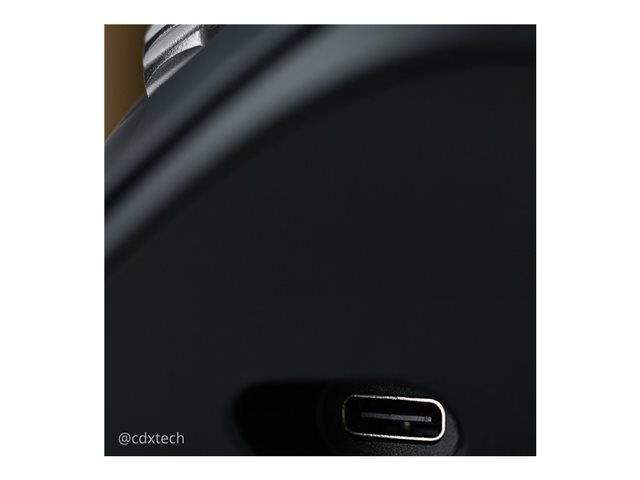 Kensington Pro Fit Ergo TB550 Trackball EQ - Trackball - ergonomic - optical - 9 buttons - wireless - 2.4 GHz, Bluetooth - USB wireless receiver - blue-grey, black - retail - colour box
