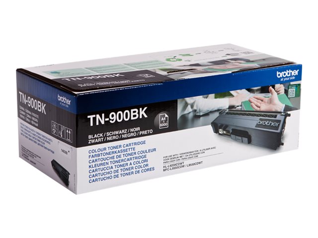 Brother TN900BK - Black - original - toner cartridge - for Brother HL-L9200CDWT, HL-L9300CDWT, HL-L9300CDWTT, MFC-L9550CDW, MFC-L9550CDWT