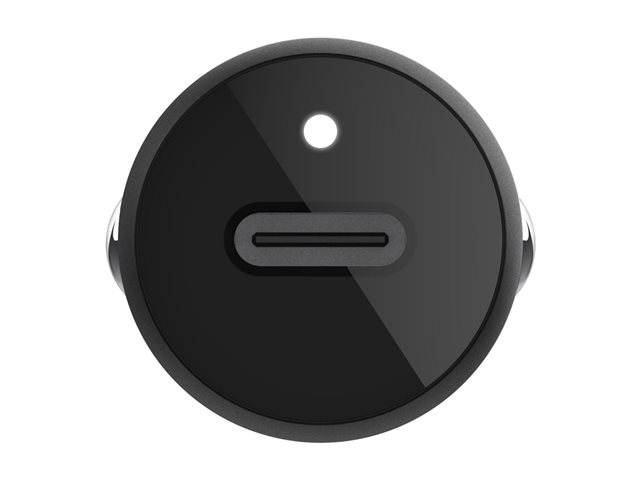 30W USB PD CAR CHARGER WITH PPS W/PVC,C-C, 1M BLK