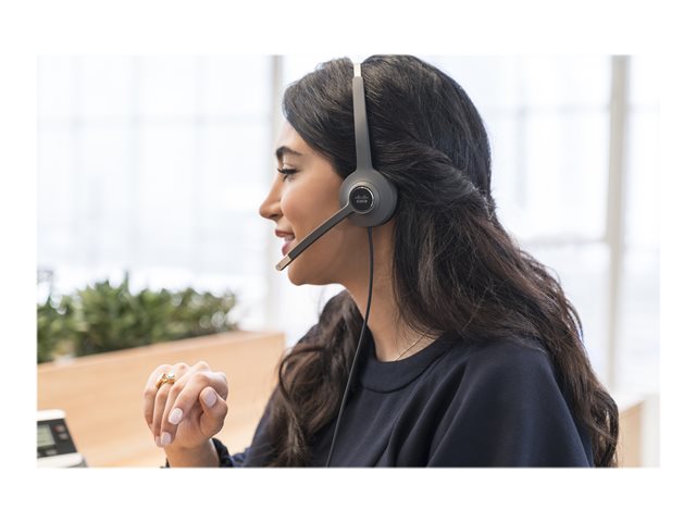 Cisco 532 Wired Dual - Headset - on-ear - wired - remanufactured