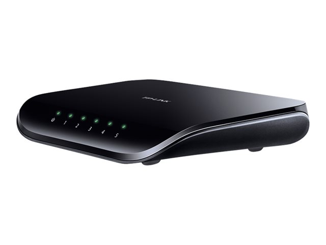 TP-LINK TL-SG1005D 5-Port Gigabit Desktop Switch - Switch - 5x 10/100/1000 - desktop