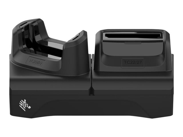 Single-slot and spare batt charging crad