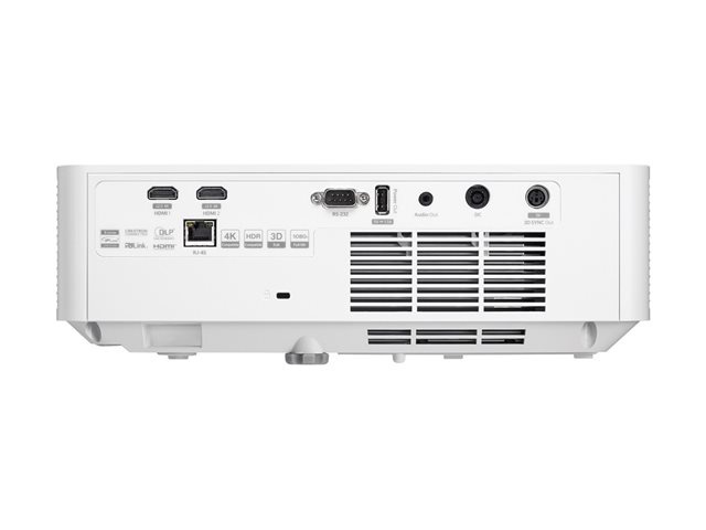 Optoma ZH430UST - DLP projector - laser - 3D - 4000 lumens - Full HD (1920 x 1080) - 16:9 - 1080p - ultra short-throw lens - white