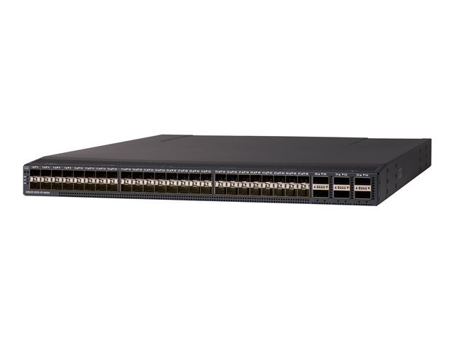 Cisco UCS 6454 Fabric Interconnect - Switch - Managed - 36 x 10/25 Gigabit SFP28 + 4 x 1/10/25 Gigabit SFP28 + 6 x 40/100 Gigabit QSFP28 (uplink) + 8 x 10/25 Gigabit Ethernet or 8/16/32 Gigabit Fibre Channel - front to back airflow - rack-mountable -