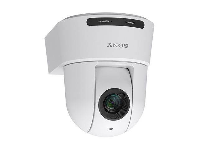 Sony SRG-A12 - Conference camera - PTZ - turret - colour (Day&Night) - 8.5 MP - 3840 x 2160 - auto iris - motorized - 1700 TVL - audio - wired - SDI, HDMI - LAN - H.264, H.265 - PoE Plus Class 4