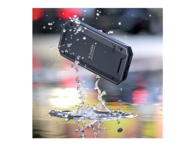 SanDisk Professional PRO-G40 - SSD - 1 TB - external (portable) - USB 3.2 Gen 2 (USB-C connector)