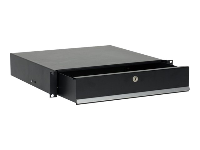 HPE Universal Locking Drawer - Rack storage drawer - graphite - 2U - for Rack 91XX, HPE 600, 800, Advanced Series Racks 42U 600, ProLiant ML110 G3, Rack