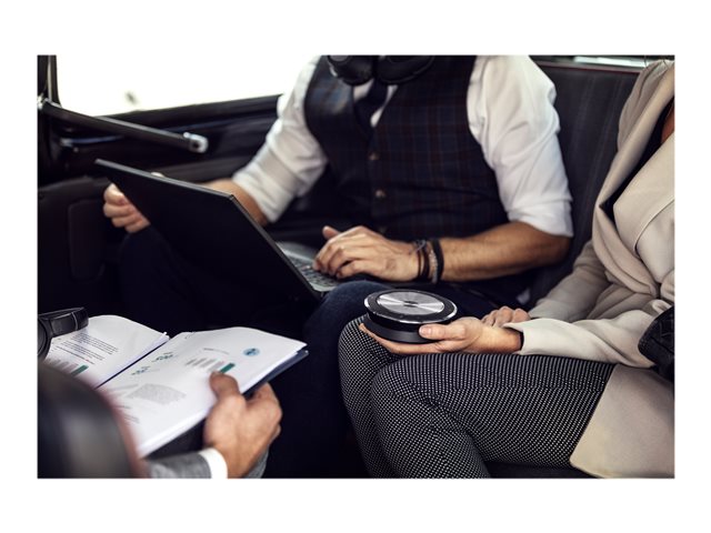 EPOS EXPAND SP 30T - Smart speakerphone - Bluetooth - wireless, wired - USB-C, USB-A via Bluetooth adapter - black, silver - Certified for Microsoft Teams