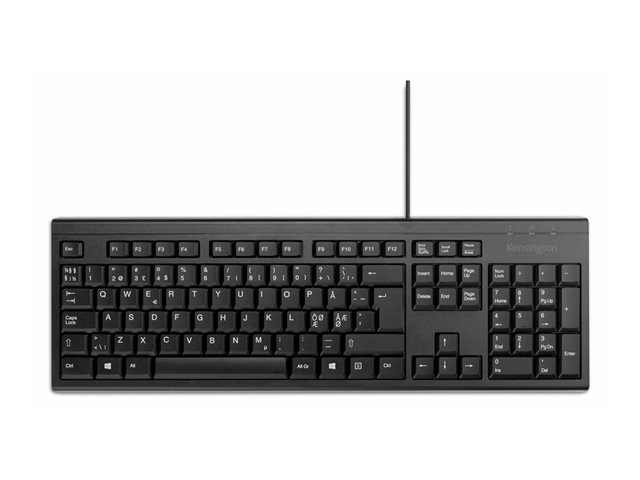 KB100 EQ Standard Keyboard USB - Pan Nordic