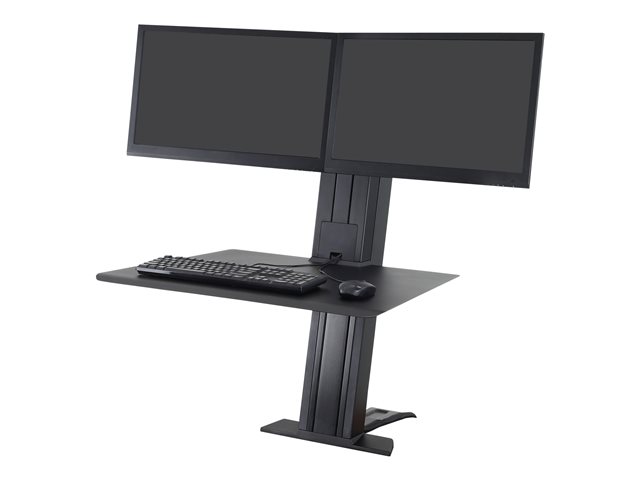 Ergotron WorkFit-SR - Standing desk converter - black