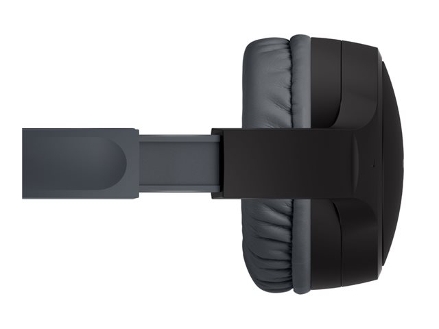 Belkin SoundForm Mini - Headphones with mic - on-ear - wired - 3.5 mm jack - black