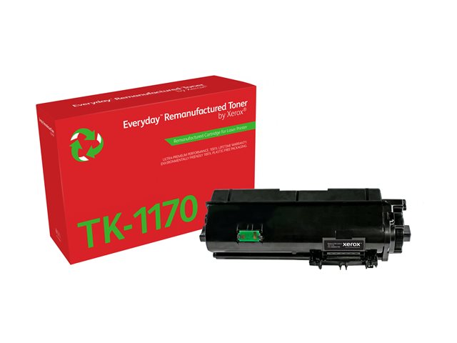 Everyday - Black - compatible - box - remanufactured - toner cartridge (alternative for: Kyocera TK-1170) - Green World Alliance return programme