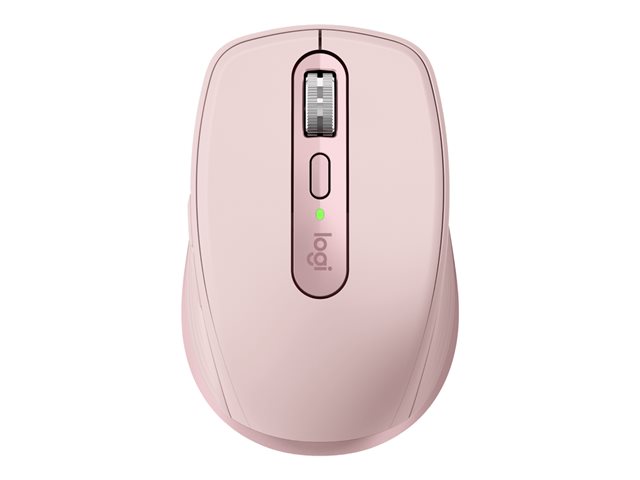 Logitech MX Anywhere 3S - Mouse - optical - 6 buttons - wireless - Bluetooth - rose