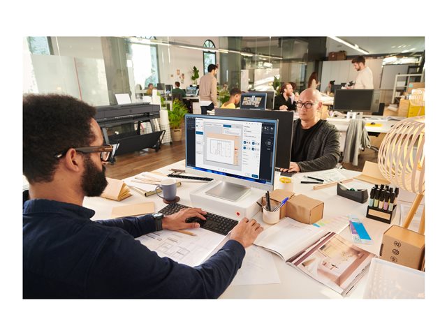 HP DesignJet T850 - 36\" multifunction printer - colour - ink-jet - 914 x 2770 mm (original) - 914 x 1676 mm, 305 x 457 mm (media) - up to 0.42 min/page (printing) - Gigabit LAN, Wi-Fi(n)