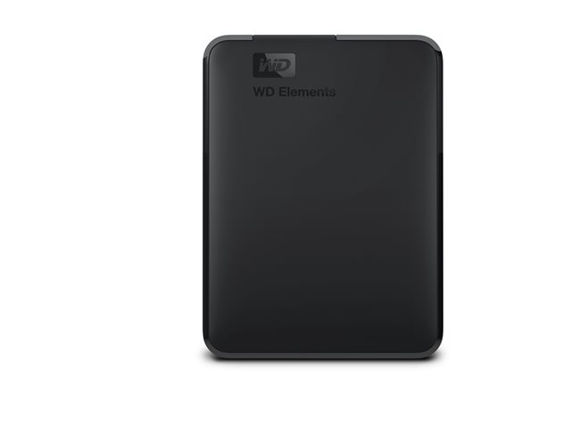 WD Elements Portable WDBHJS0060BBK - Hard drive - 6 TB - external (portable) - USB 3.1 Gen 1 - black