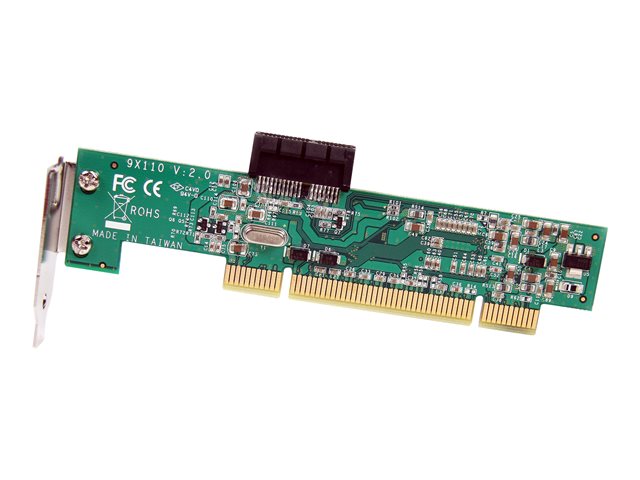 StarTech.com PCI to PCI Express Adapter Card - PCIe x1 (5V) to PCI (5V & 3.3V) slot adapter - Low Profile - PCI1PEX1 - PCIe x1 to PCI slot adapter