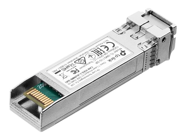 TP-Link TL-SM5110-SR - SFP+ transceiver module - 10GbE - 10GBase-SR - LC/UPC multi-mode - up to 300 m - 850 nm - for JetStream TL-SG3428X, TL-SG3452XP V1