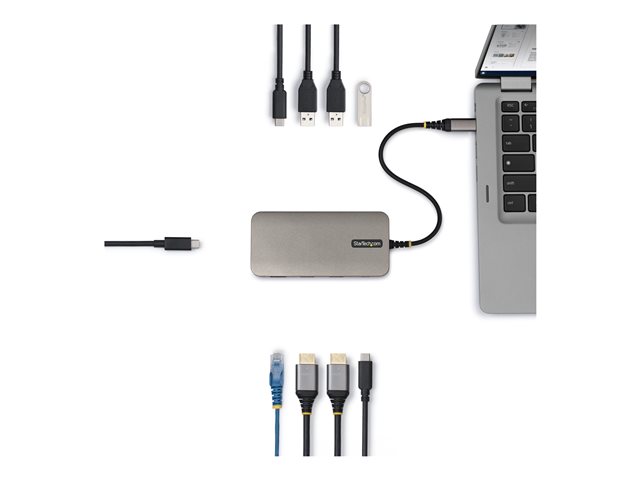 USB4 Dual-HDMI Multiport Hub 140W