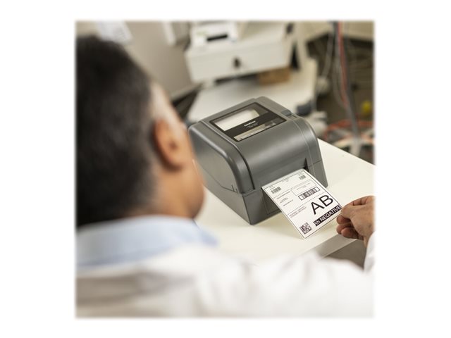 Brother TD-4420TN - Label printer - direct thermal / thermal transfer - Roll (11 cm) - 203 dpi - up to 152.4 mm/sec - USB 2.0, LAN, USB host, RS232C