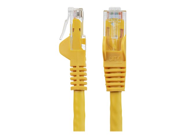 15 ft Yellow Snagless Cat6 Patch Cable