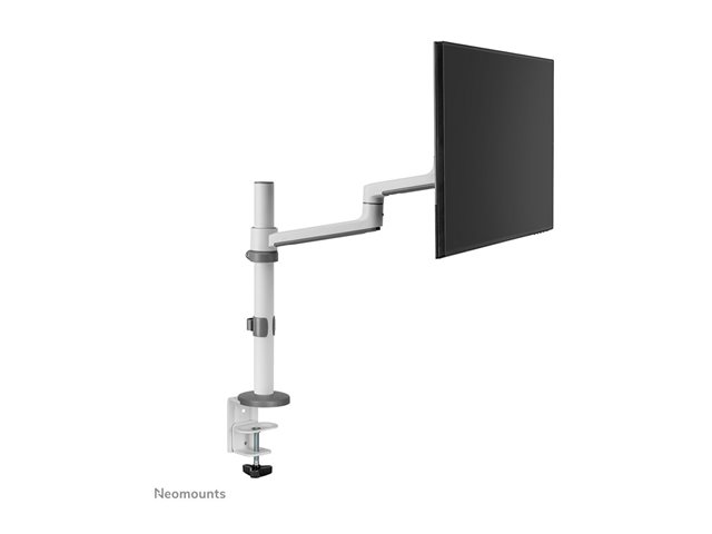 Neomounts DS60-425WH1 - Mounting kit (articulating arm) - full-motion - for Monitor - steel - white - screen size: 17\"-27\" - desk-mountable