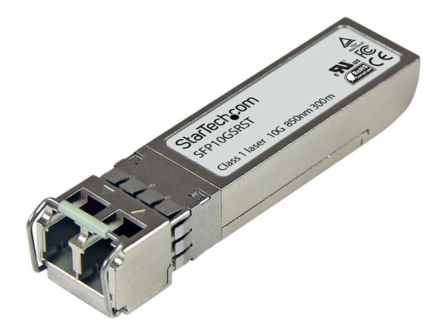 StarTech.com Cisco SFP-10G-ZR Compatible SFP+ Module, 10GBASE-ZR, 10GbE Single Mode (SMF) Fiber SMF Optic Transceiver, 10GE Gigabit Ethernet SFP+, LC Connector, 80km, 1550nm, DDM, Cisco ASR9000 - Lifetime Warranty (SFP-10G-ZR-ST) - SFP+ transceiver module (equivalent to: Cisco SFP-10G-ZR) - 10GbE - 10GBase-ZR - LC single-mode - up to 80 km - 1550 nm - for Cisco Nexus 93180YC-FX, 9372PX-E