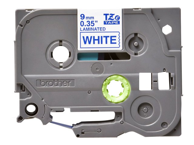 Brother TZe-223 - Blue on white - Roll (0.9 cm x 8 m) 1 cassette(s) laminated tape - for Brother PT-P750, P950, P-Touch PT-E310, P-Touch Cube PT-P300, P-Touch Cube Pro PT-P910