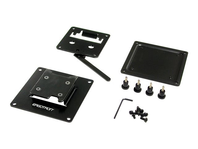 Ergotron FX30 - Mounting kit (wall mount) - for LCD display - steel - black - screen size: up to 27\"