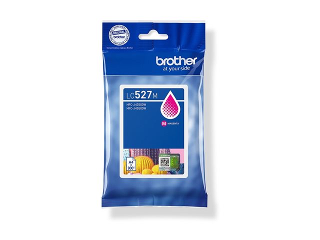 Brother LC527M - Magenta - original - pillow pack - ink cartridge - for Brother MFC-J4350DW, MFC-J4550DW