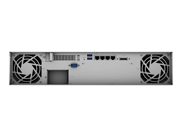 Synology RackStation RS1221+ - NAS server - 8 bays - rack-mountable - SATA 6Gb/s - RAID RAID 0, 1, 5, 6, 10, JBOD - RAM 4 GB - Gigabit Ethernet - iSCSI support - 2U