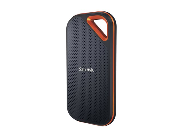 SanDisk Extreme PRO Portable V2 - SSD - encrypted - 1 TB - external (portable) - USB 3.2 Gen 2x2 (USB-C connector) - 256-bit AES - for Intel Next Unit of Computing 13 Extreme Kit - NUC13RNGi7