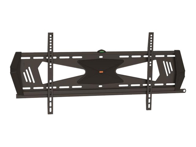 StarTech.com Low Profile TV Mount - Fixed - Anti Theft - Flat Screen TV Wall Mount for 37\" to 75\" TVs - VESA Wall Mount (FPWFXBAT) - Mounting kit (wall plate, 2 mounting brackets, mounting bar, 2 decorative covers) - for flat panel - plastic, steel - black - screen size: 37\"-70\" - wall-mountable - for P/N: HDMIPLATE