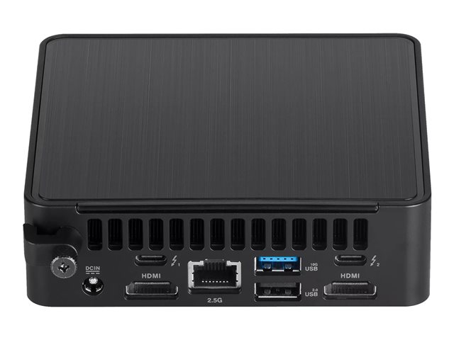 ASUS NUC 14 Pro RNUC14RVKU700000I - Barebone - mini PC 1 x Core Ultra 7 155H / up to 4.8 GHz - RAM 0 GB - Intel Arc Graphics - Gigabit Ethernet, 2.5 Gigabit Ethernet, IEEE 802.11ax (Wi-Fi 6E), Bluetooth 5.3 - black