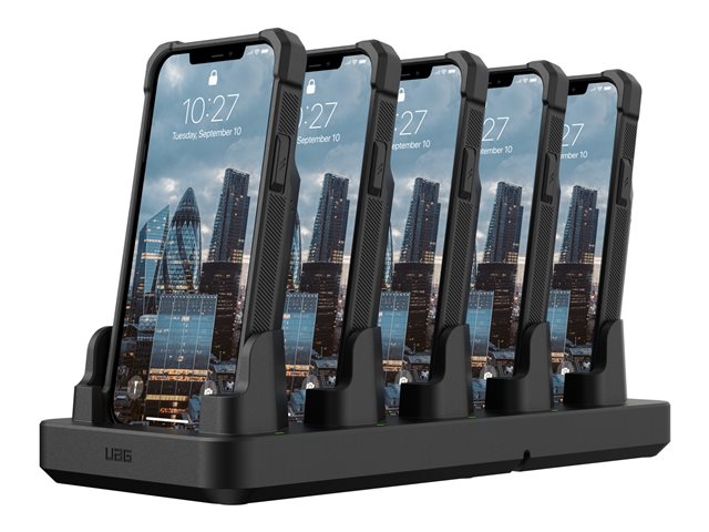 UAG Workflow 5 Slot Case Charger w/Power supply Black