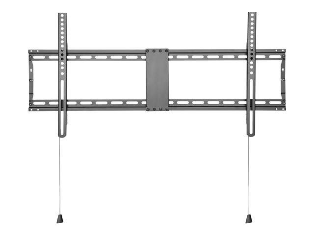 VISION Value Display Wall Mount - LIFETIME WARRANTY - fits large flat-panel display 47-75\" with VESA sizes up to 800 x 400 - latches in place - lockable - non-tilting - SWL 60 kg / 132 lb - black