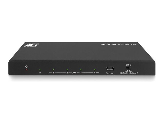 4K HDMI splitter 1 in 4 out EDID support
