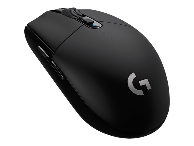Logitech G G305 - Mouse - optical - 6 buttons - wireless - 2.4 GHz - USB wireless receiver - black