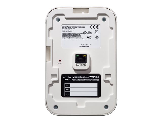 Wireless-AC/N Dual Radio Wall