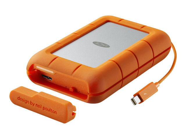 LaCie Rugged RAID STFA4000400 - Hard drive - 4 TB - external (portable) - USB 3.0 / Thunderbolt