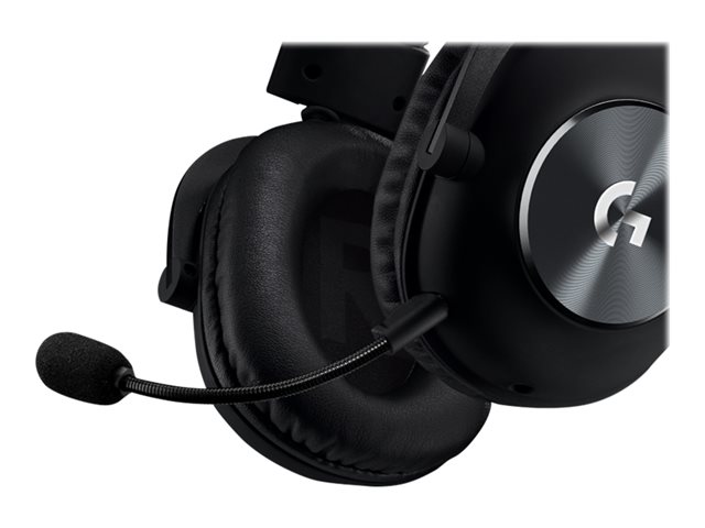 Logitech G Pro X - Headset - full size - wired - 3.5 mm jack - noise isolating