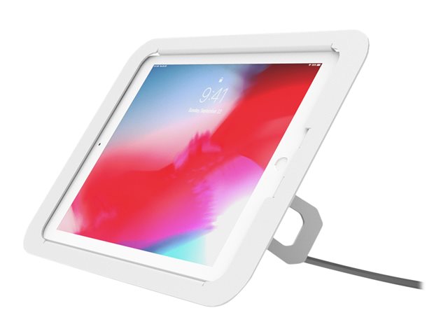 Compulocks iPad 10.2\" Lock and Security Case Bundle with Combination Cable Lock - Back cover for tablet - aluminium - white - 10.2\" - for Apple 10.2-inch iPad (7th generation, 8th generation, 9th generation)