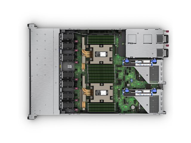 HPE ProLiant DL365 Gen11 9115 3.2GHz 16c 1P 2x32GB-R 8SFF MR408i-o 2x480GB SSD 2x1000W PS EU Server