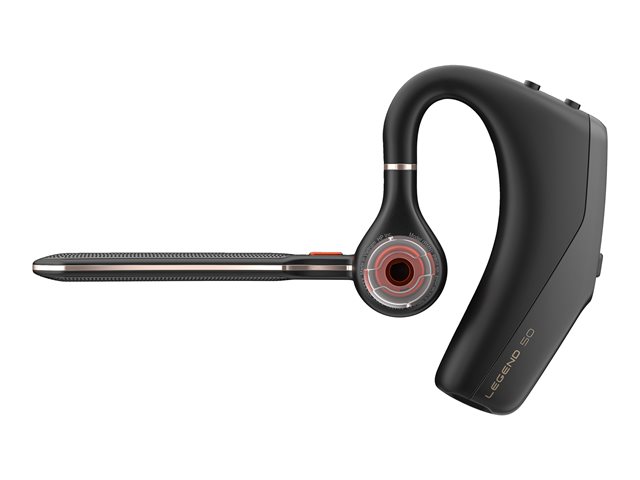 HP Poly Voyager Legend 50 - Headset - in-ear - Bluetooth - wireless - USB-C via Bluetooth adapter - black - UC certified