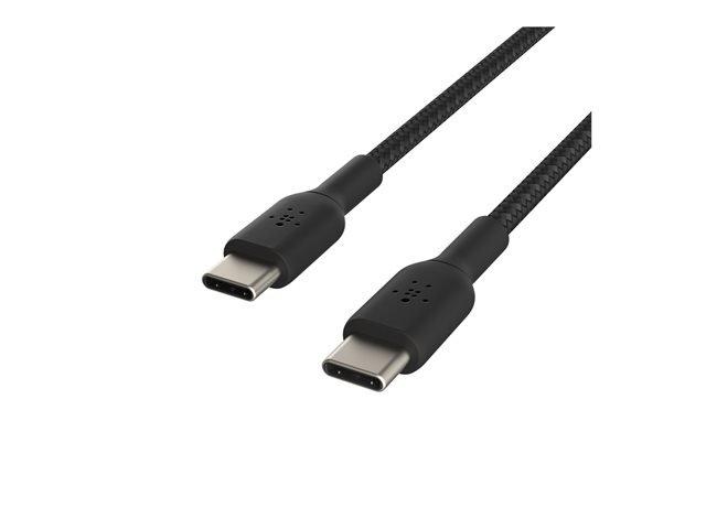 Belkin BoostCharge - USB cable - 24 pin USB-C (M) to 24 pin USB-C (M) - 2 m - black