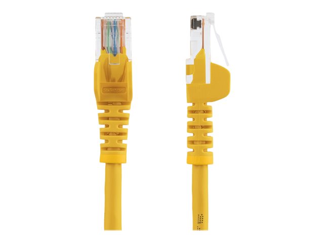 StarTech.com 10m Yellow Cat5e / Cat 5 Snagless Ethernet Patch Cable 10 m - Patch cable - RJ-45 (M) to RJ-45 (M) - 10 m - UTP - CAT 5e - stranded, snagless - yellow