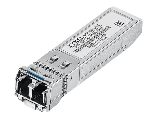 Zyxel SFP10G-LR-E - SFP+ transceiver module - 10GbE - 10GBase-LR - LC single-mode - up to 10 km - 1310 nm (pack of 10)