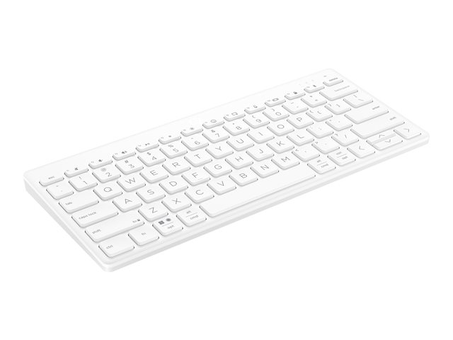 HP 350 WHT Compact Multi-Device Keyboard EURO QWERTY